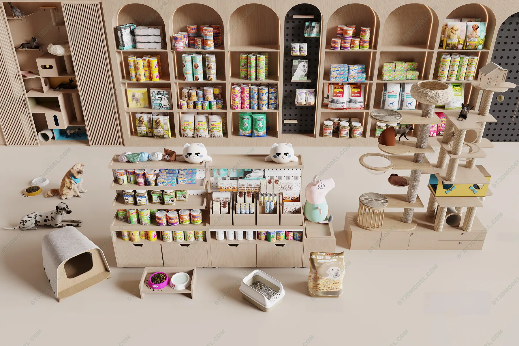 3D Models of Decoration for pet – 060 – CORONA