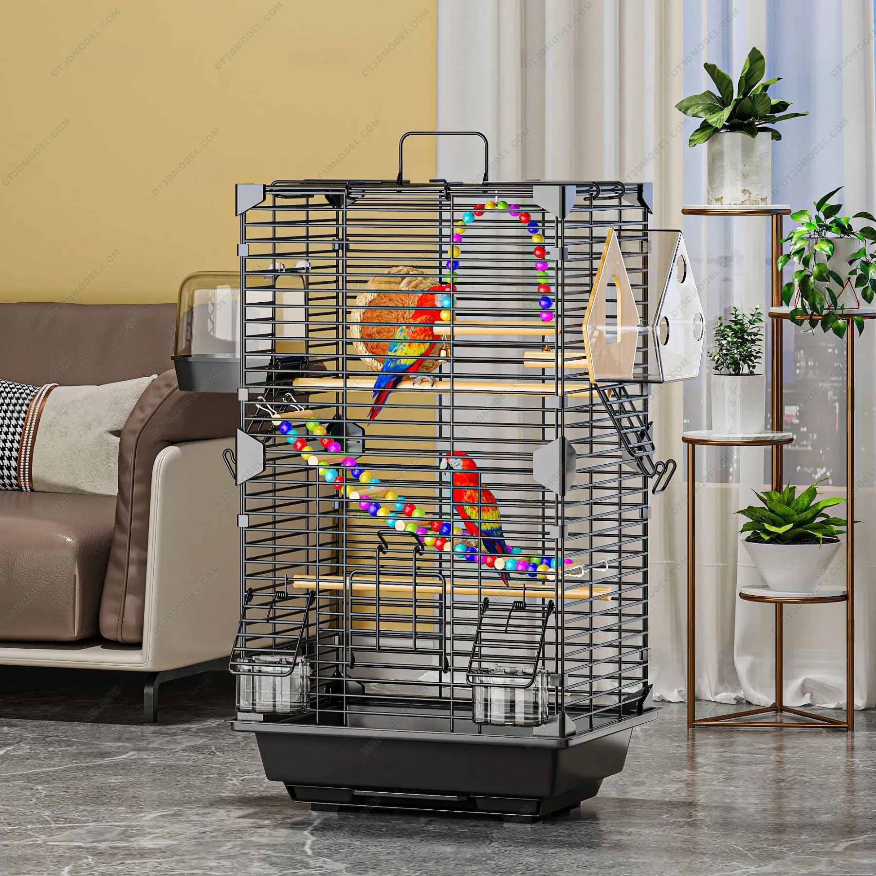 3D Models of Decoration for pet – 073 – CORONA