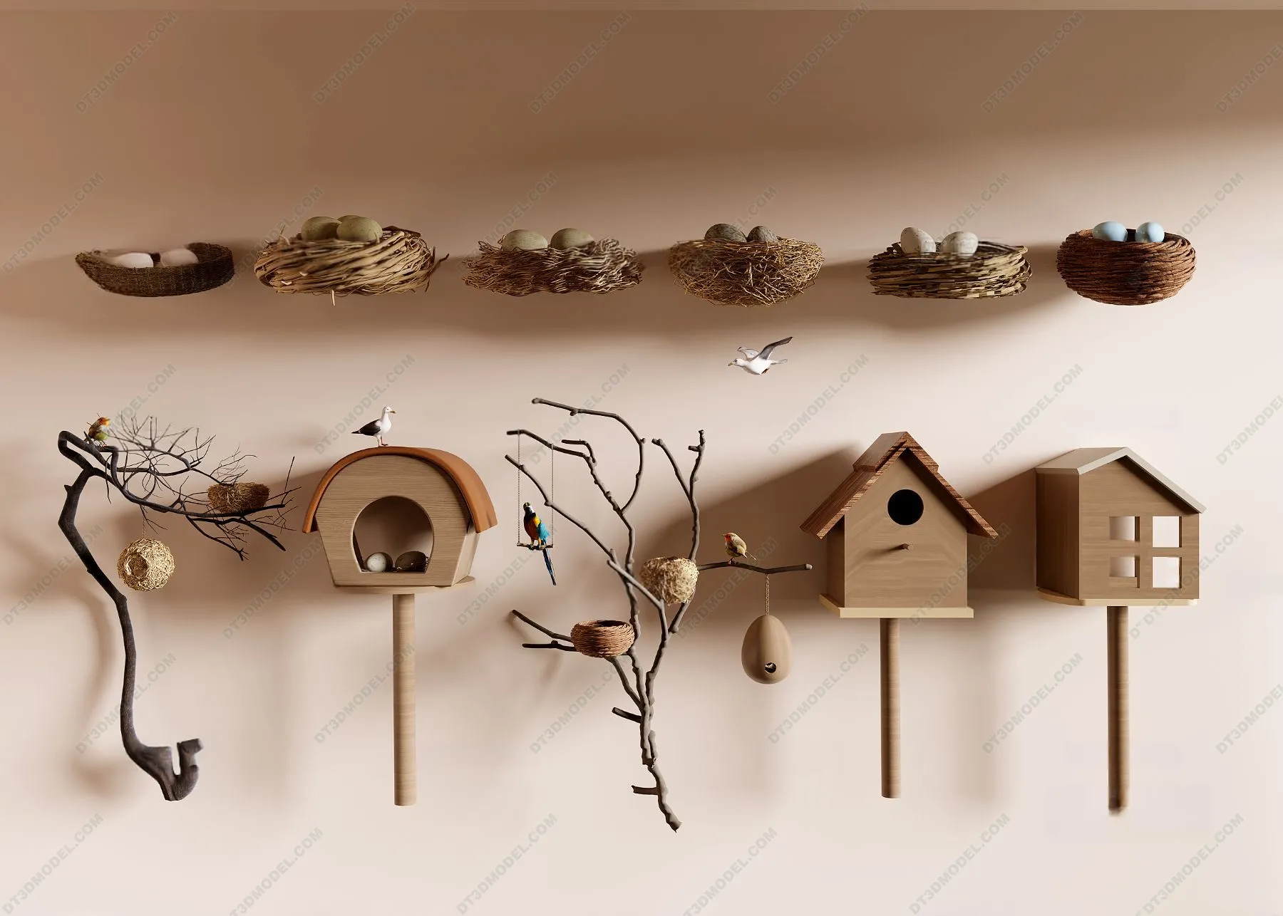 3D Models of Decoration for pet – 076 – CORONA