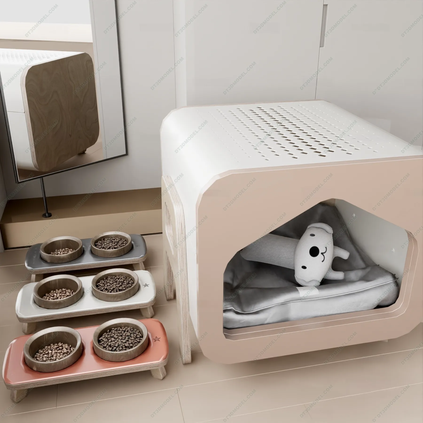 3D Models of Decoration for pet – 079 – CORONA