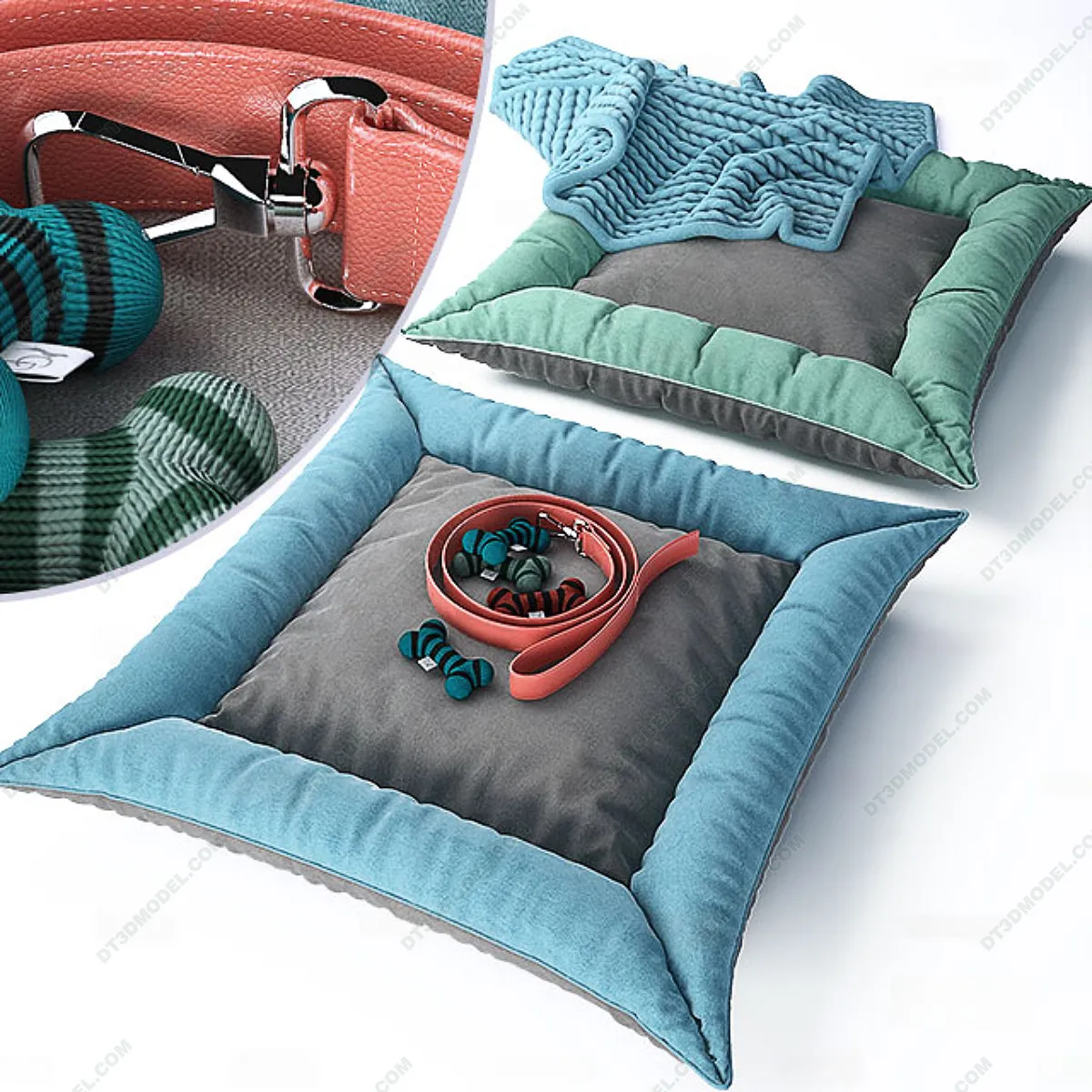 3D Models of Decoration for pet – 080 – VRAY