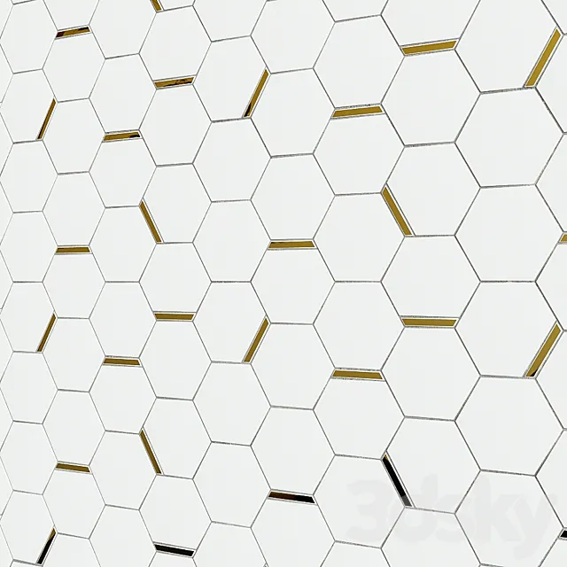 3D Mosaic Chic 3D Experience 3D Model