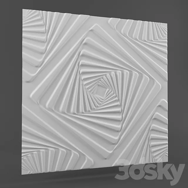 3d panel 3D Model 3d panel 3D Model