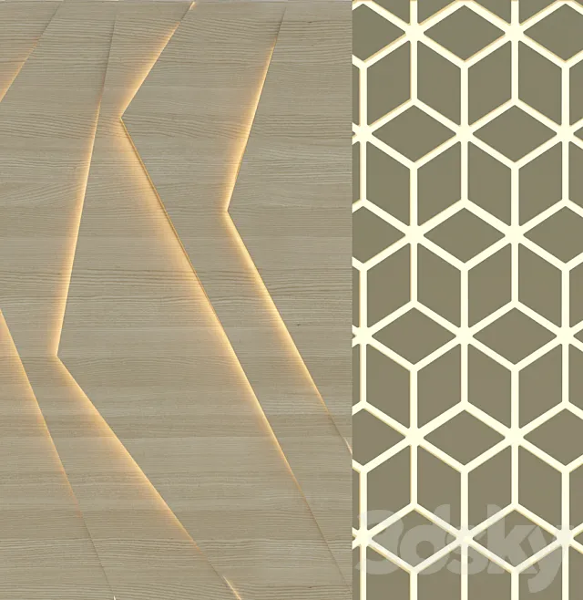 3d Panel 3D Model 3d Panel 3D Model