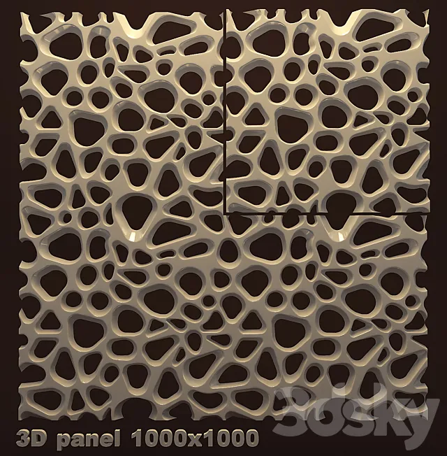3d panel 3D Model 3d panel 3D Model