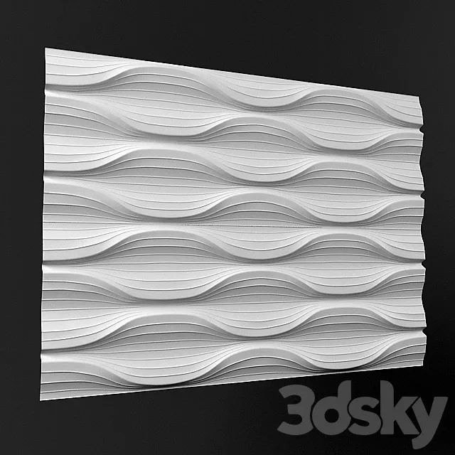 3D panel 3D Model 3D panel 3D Model