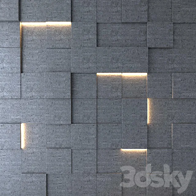 3d panel 3DModel 3d panel 3DModel