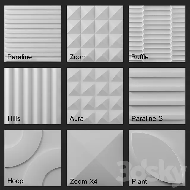 3d-panel Artpole 3D Model 3d-panel Artpole 3D Model