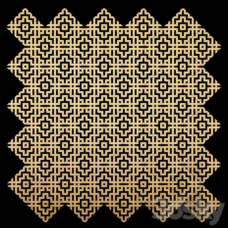 3d panel decorative 3D Model 3d panel decorative 3D Model