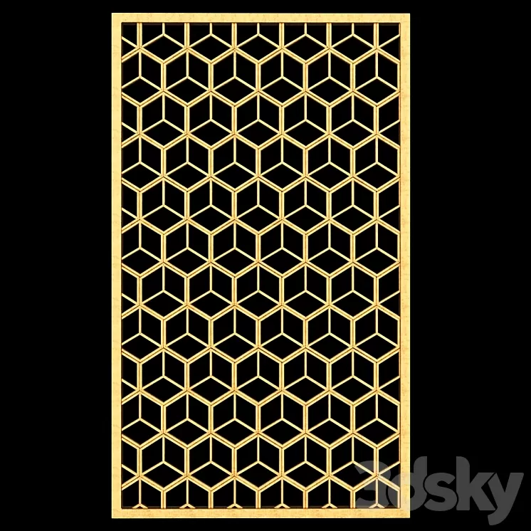 3d panel decorative 3D Model 3d panel decorative 3D Model