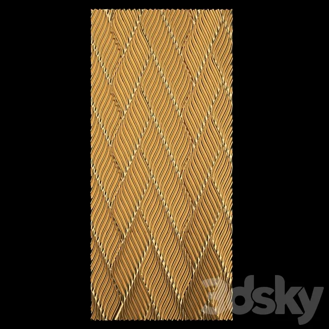3d panel decorative 3DModel 3d panel decorative 3DModel