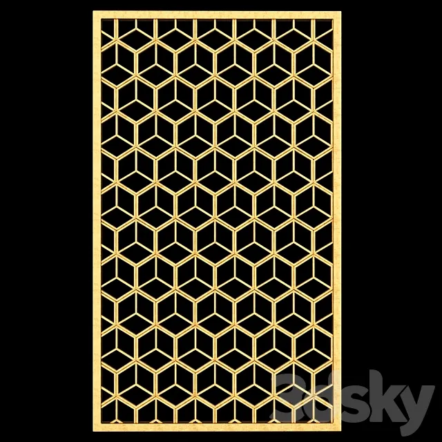 3d panel decorative 3DModel 3d panel decorative 3DModel