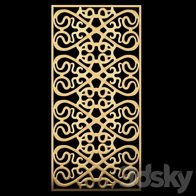 3d panel decorative 3DModel 3d panel decorative 3DModel