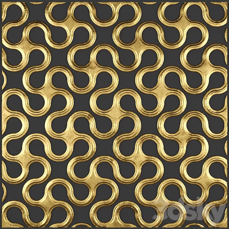 3D panel futurism. 3D Model 3D panel futurism. 3D Model