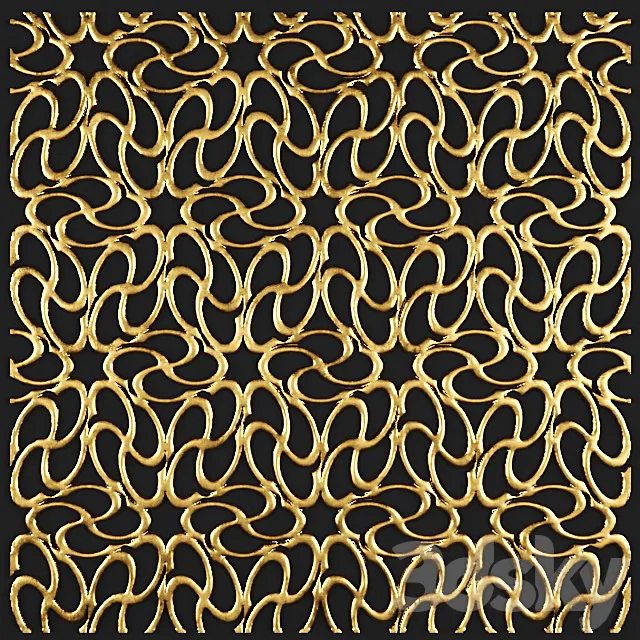 3D panel futurism. 3D Model