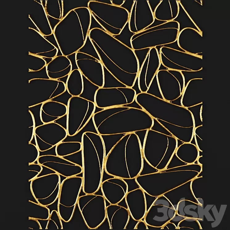 3D panel futurism. 3D Model 3D panel futurism. 3D Model