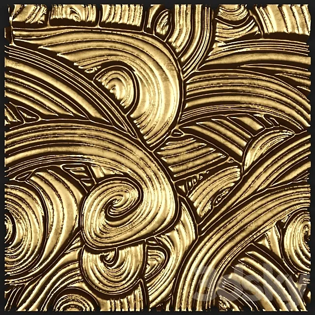 3D panel futurism. 3D Model