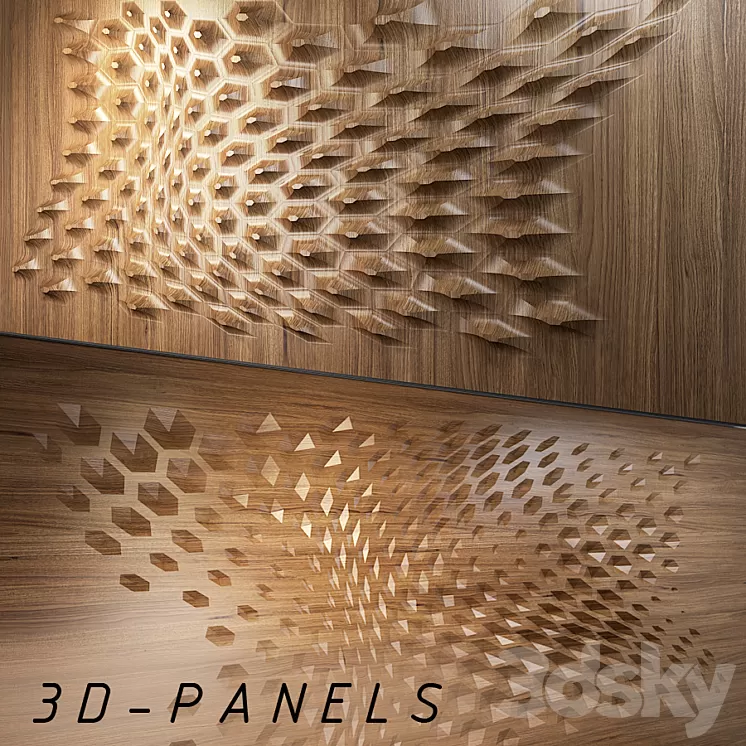 3D panel (parametric) 3D Model 3D panel (parametric) 3D Model
