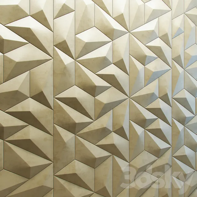 3d panel Portuguese 3D Model