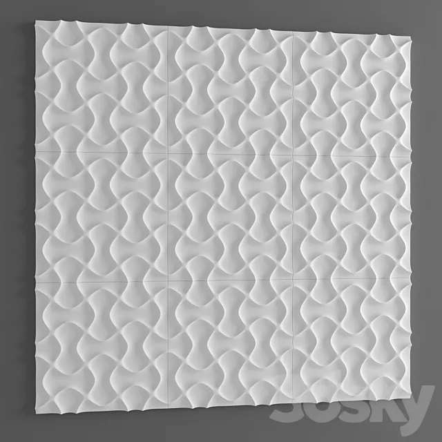 3D panel STEP 3DModel 3D panel STEP 3DModel