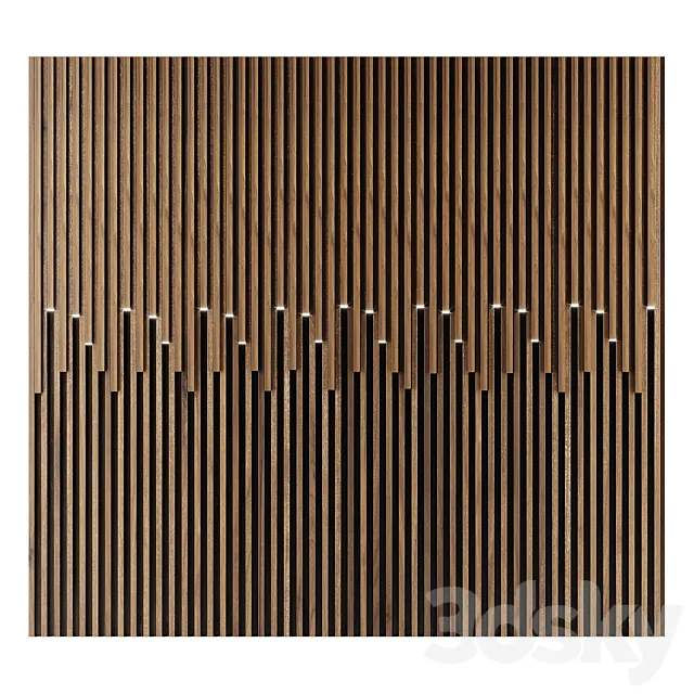 3d panel wall 3d panel wall slats 3D Model 3d panel wall 3d panel wall slats 3D Model