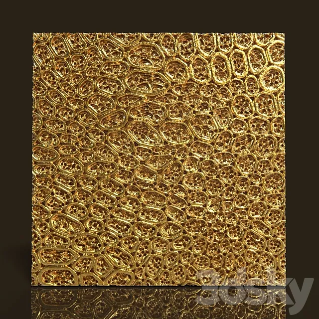 3d panel wall decorative 3DModel