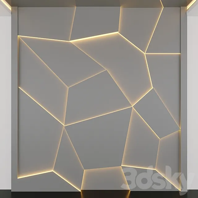 3D Panels 3D Model