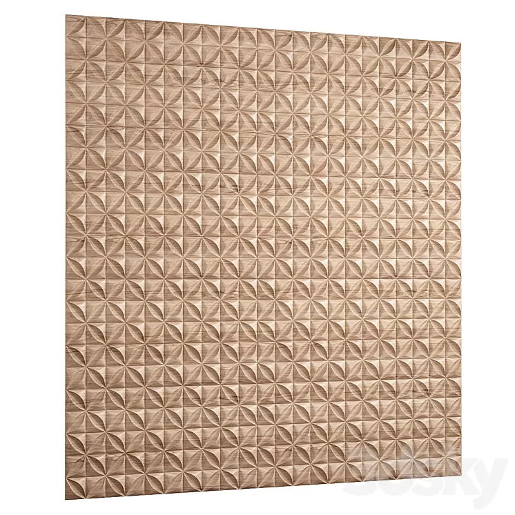 3d panels Chrysalis Supermatte Wall Flats 3D Model
