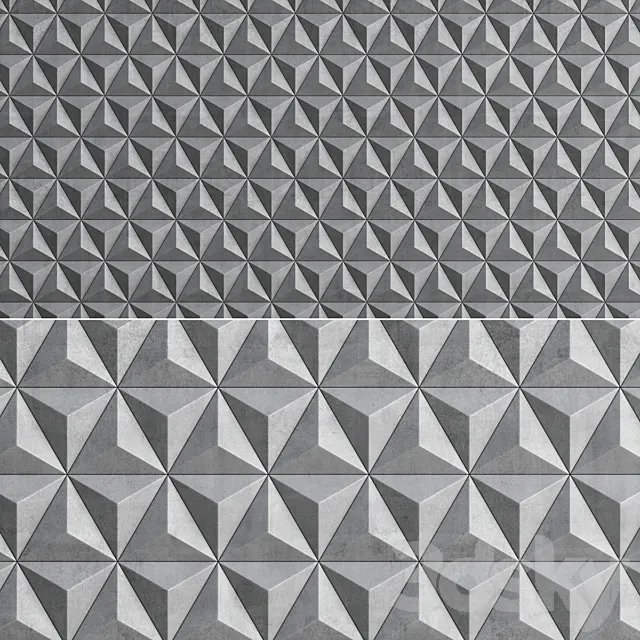 3D panels GIACOTTI TRIO 3D Model