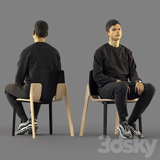 3d scan man 11 3DModel