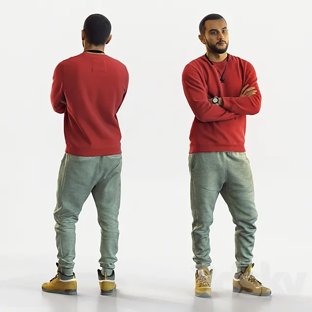 3d scan man 12 3D Model