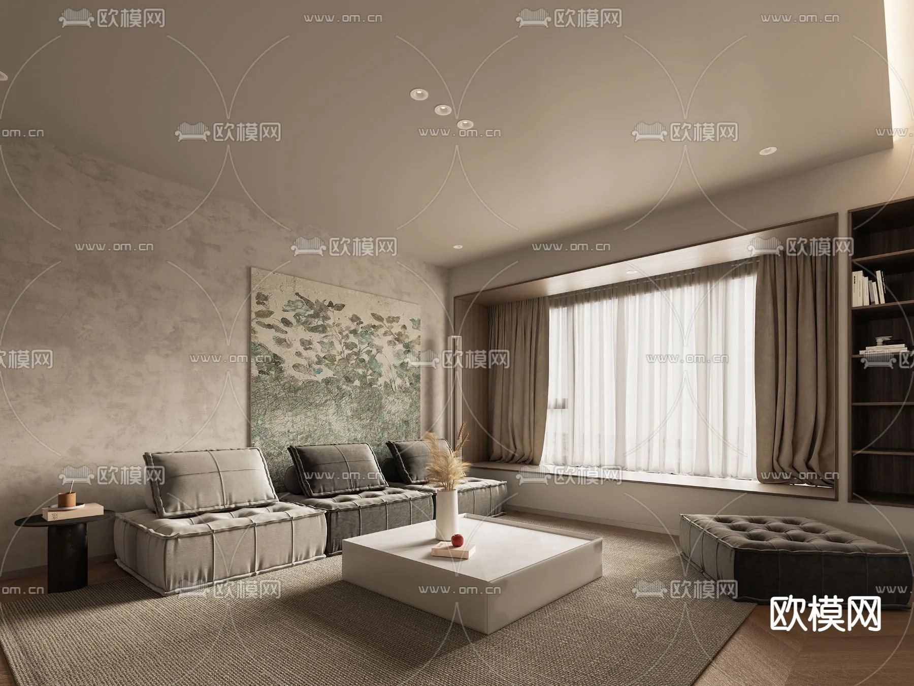 3D SCENES – APARTMENT – CORONA – 3D MODEL – 152