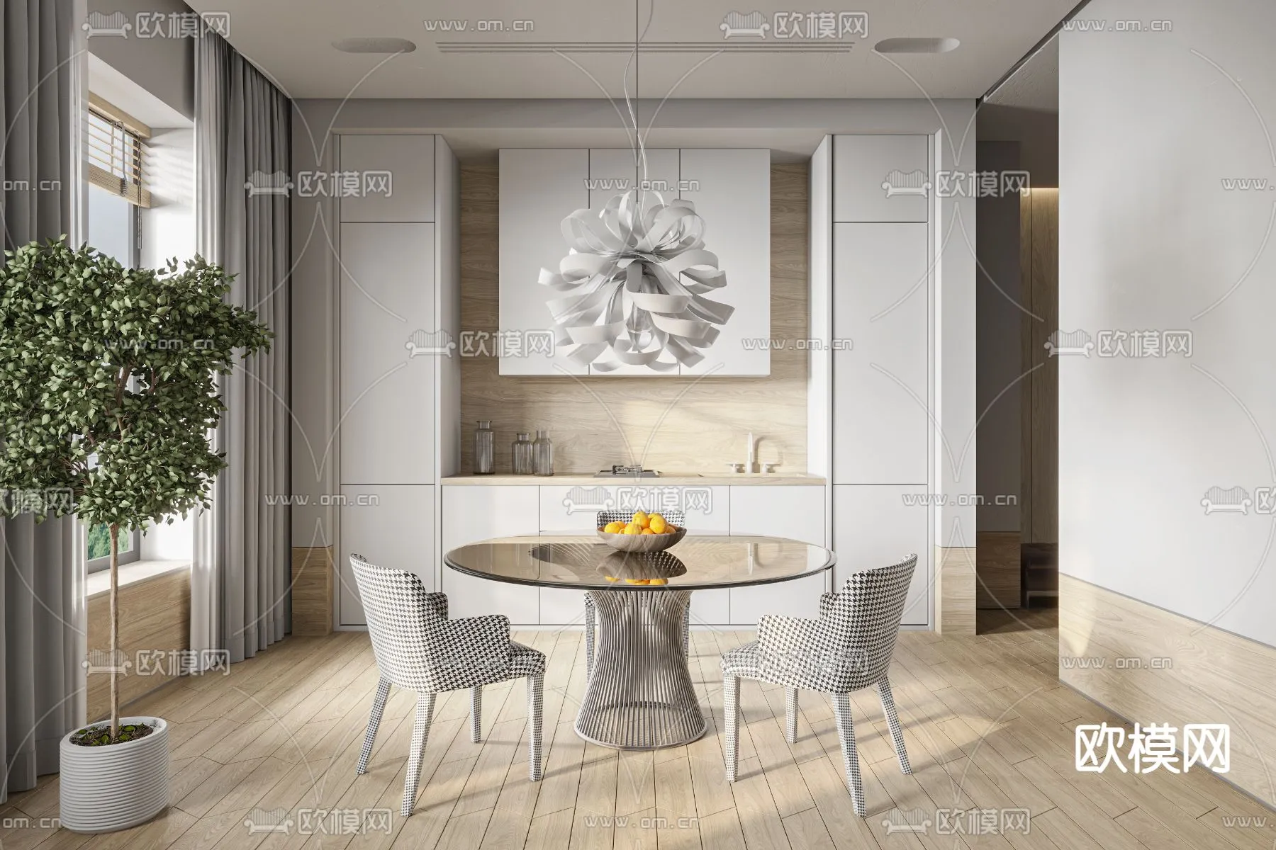 3D SCENES – APARTMENT – CORONA – 3D MODEL – 191