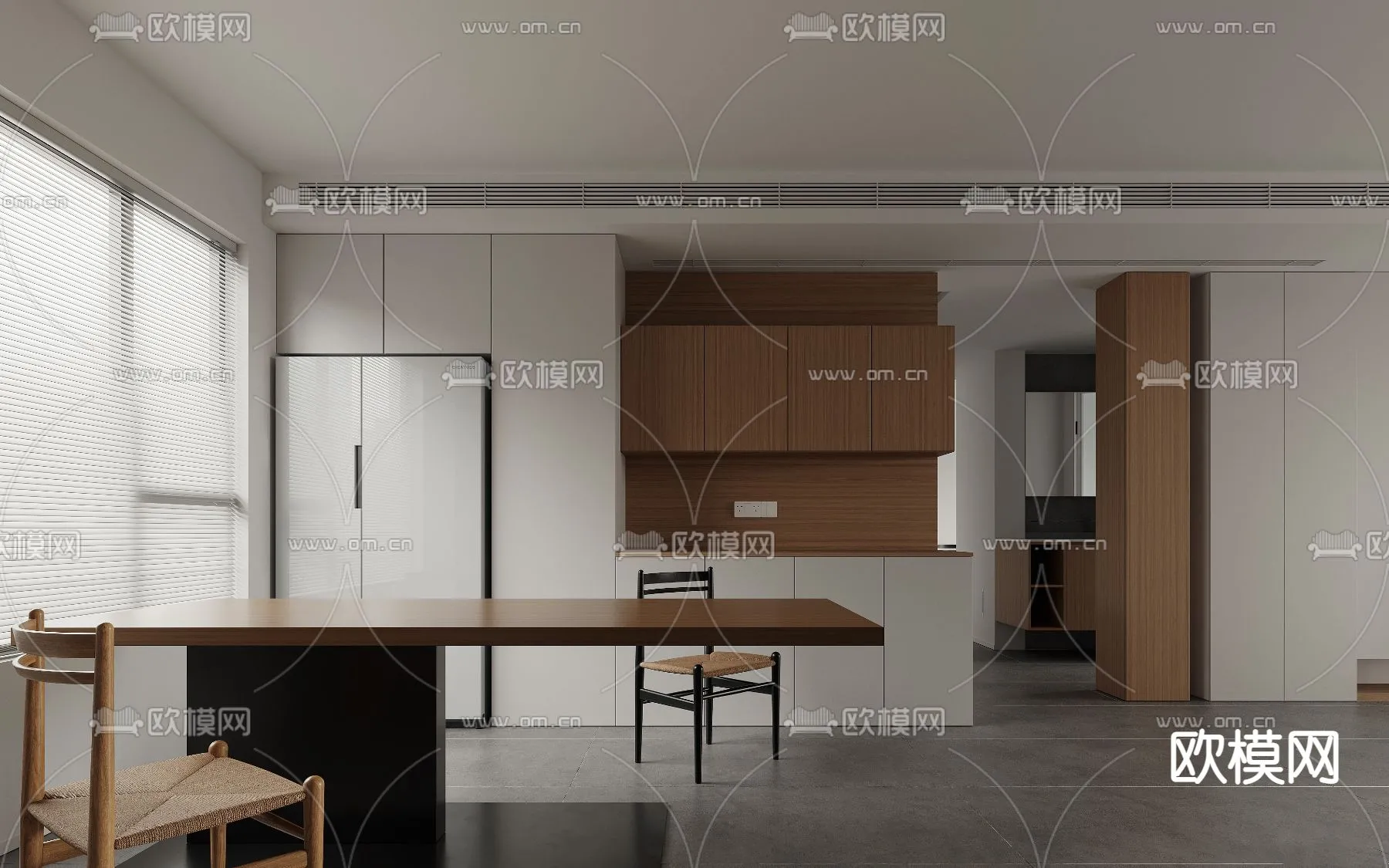 3D SCENES – APARTMENT – CORONA – 3D MODEL – 216