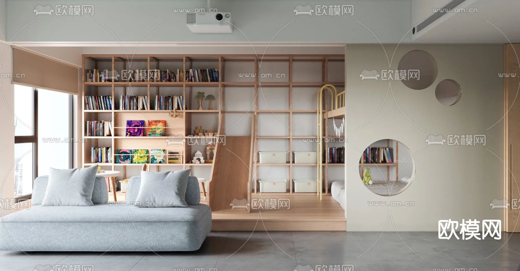 3D SCENES – APARTMENT – CORONA – 3D MODEL – 234