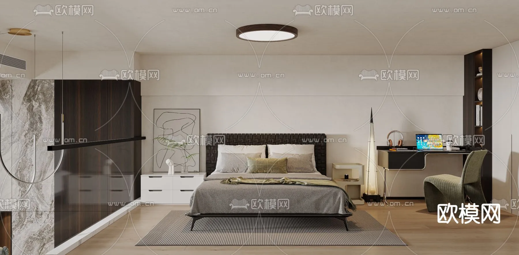 3D SCENES – APARTMENT – CORONA – 3D MODEL – 244