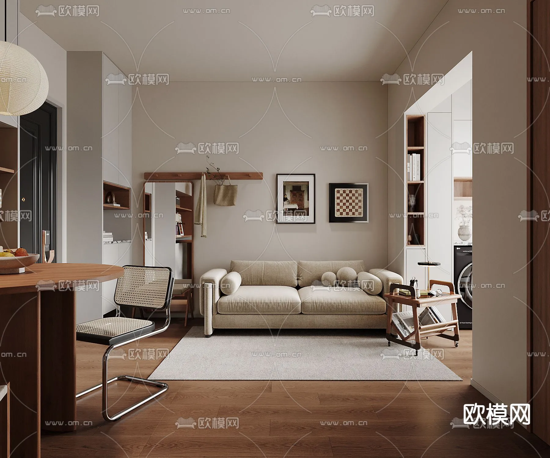 3D SCENES – APARTMENT – CORONA – 3D MODEL – 248