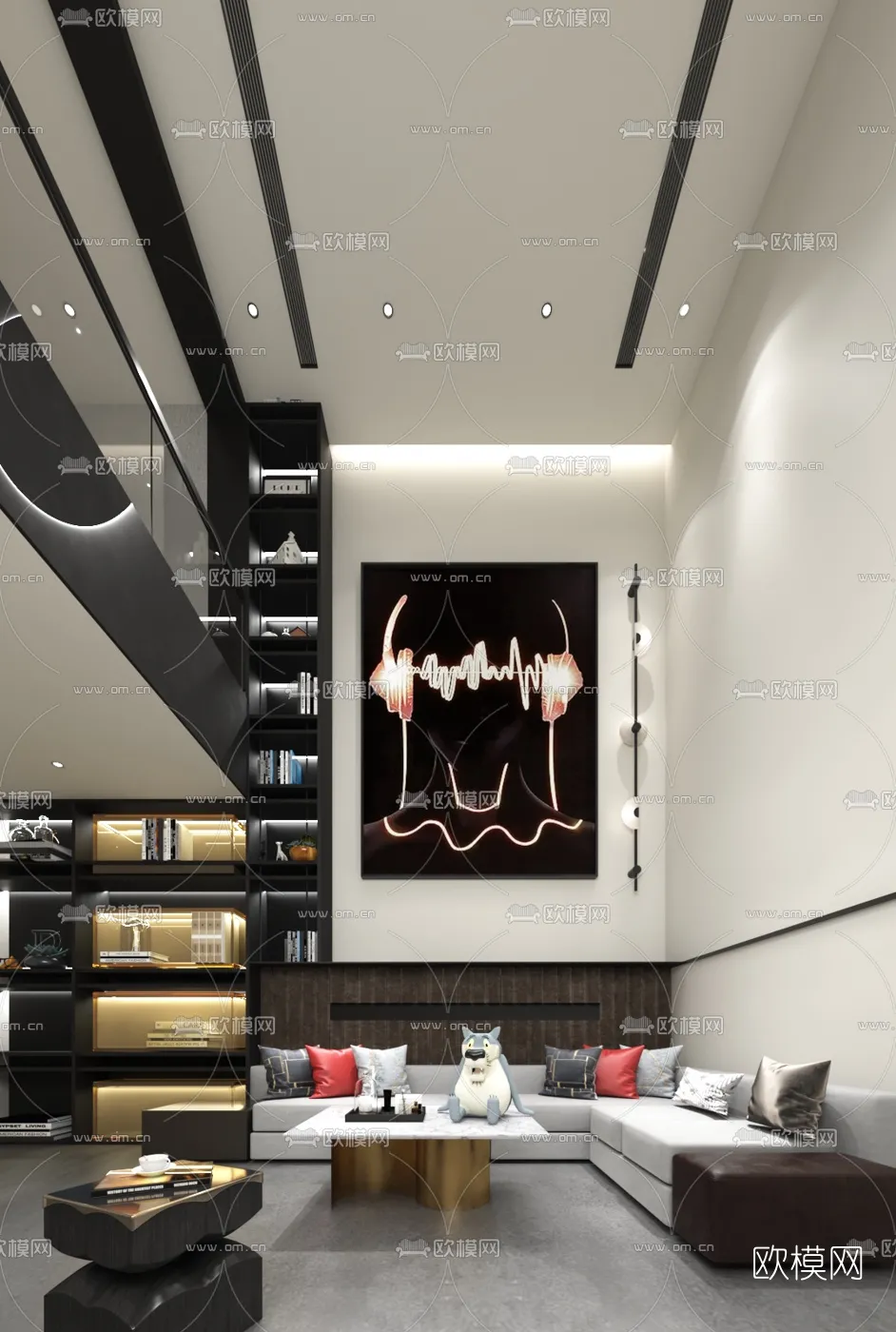 3D SCENES – APARTMENT – VRAY / CORONA – 3D MODEL – 149