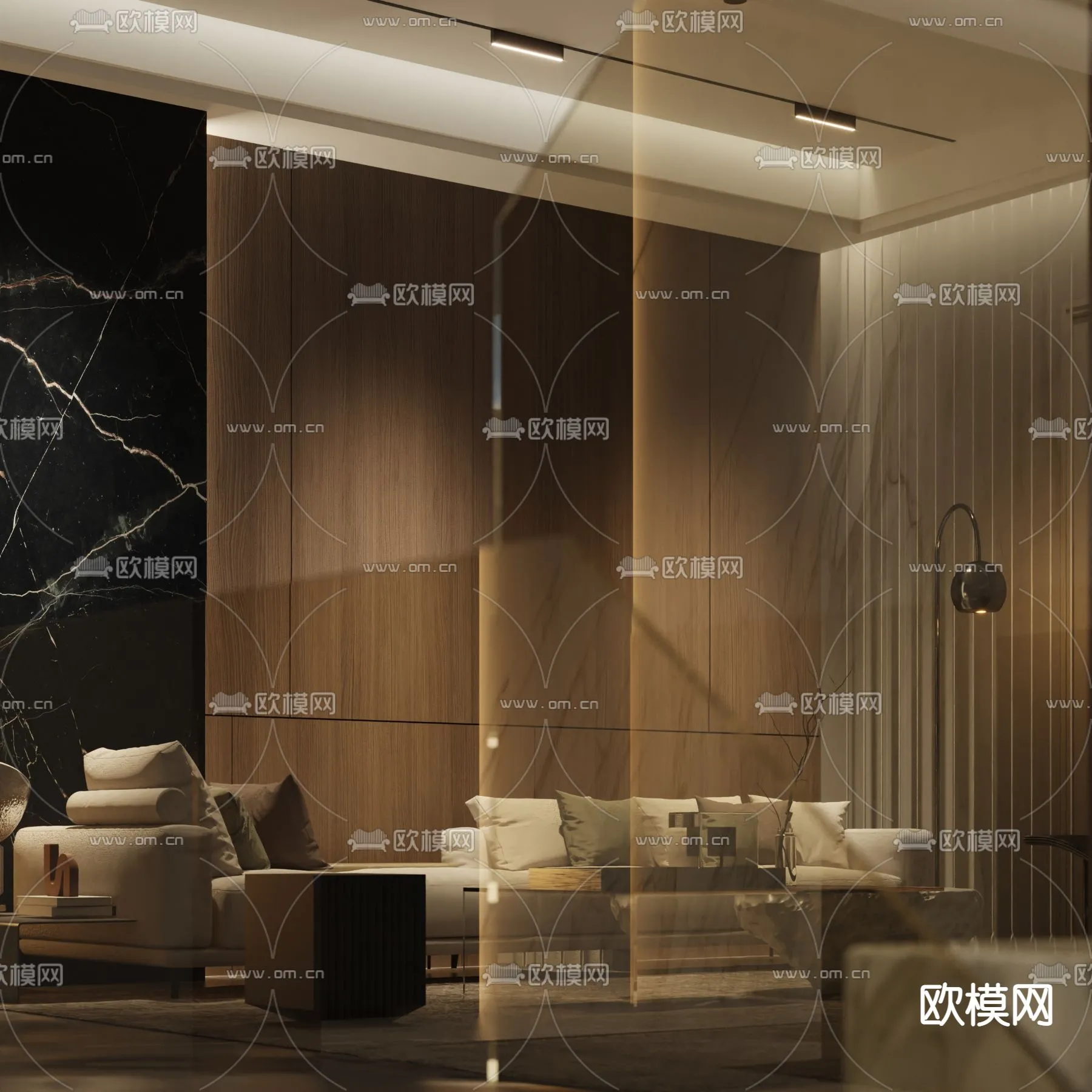 3D SCENES – APARTMENT – VRAY / CORONA – 3D MODEL – 215