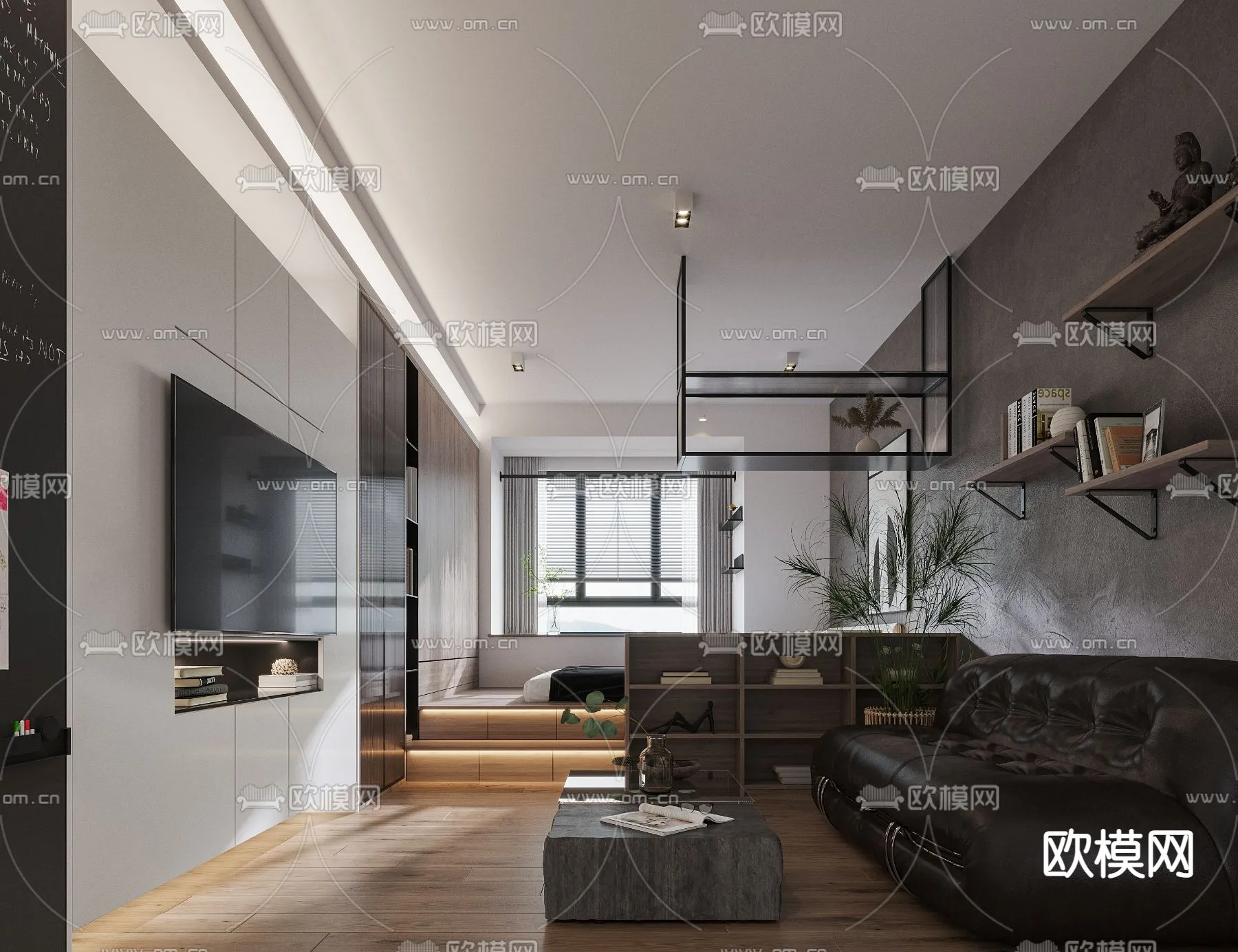 3D SCENES – APARTMENT – VRAY / CORONA – 3D MODEL – 231