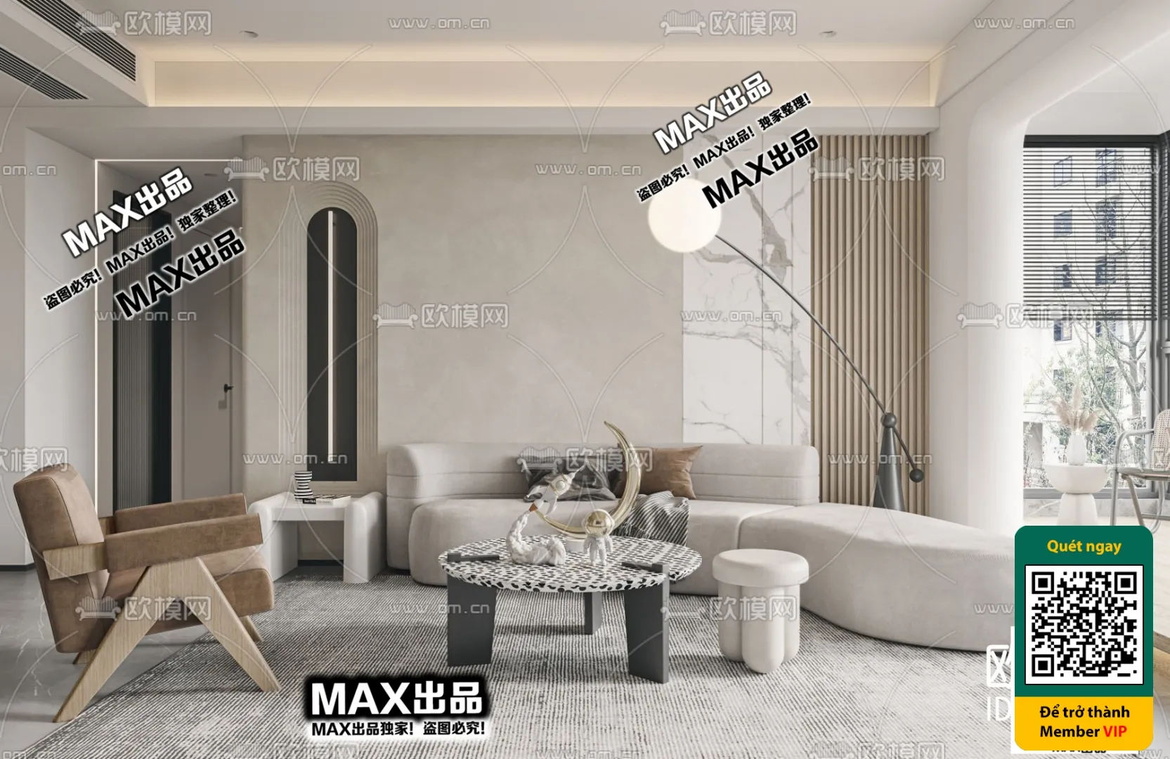 3D SCENES – WABI SABI STYLE – VRAY / CORONA – 3D MODEL – 4553