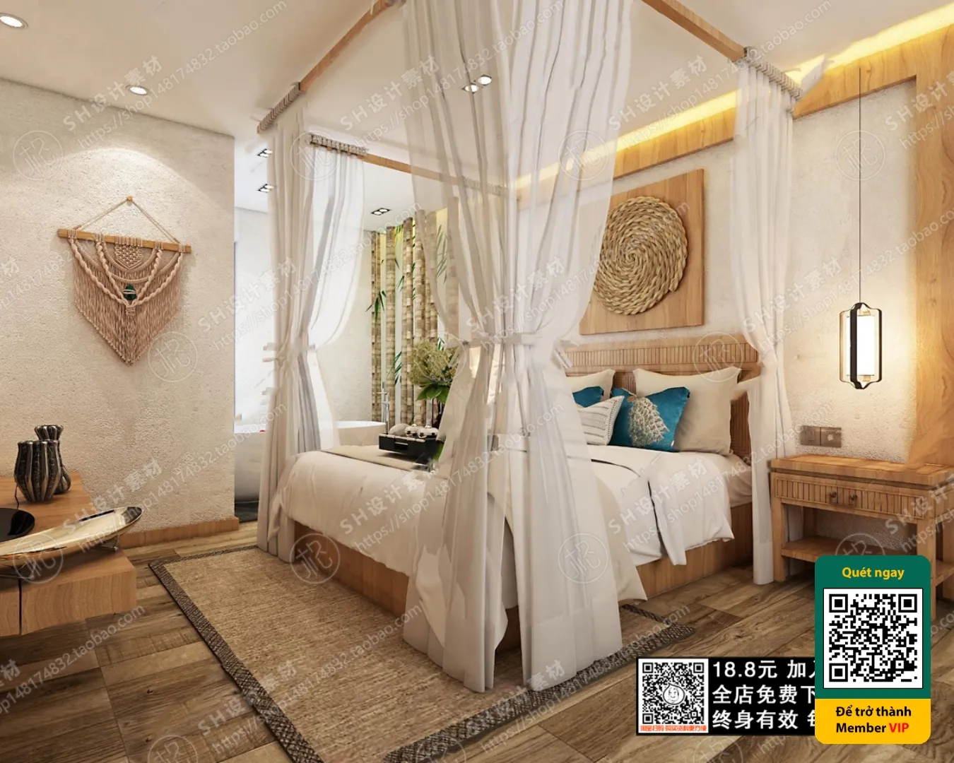 3D SCENES – WABI SABI STYLE – VRAY / CORONA – 3D MODEL – 5920