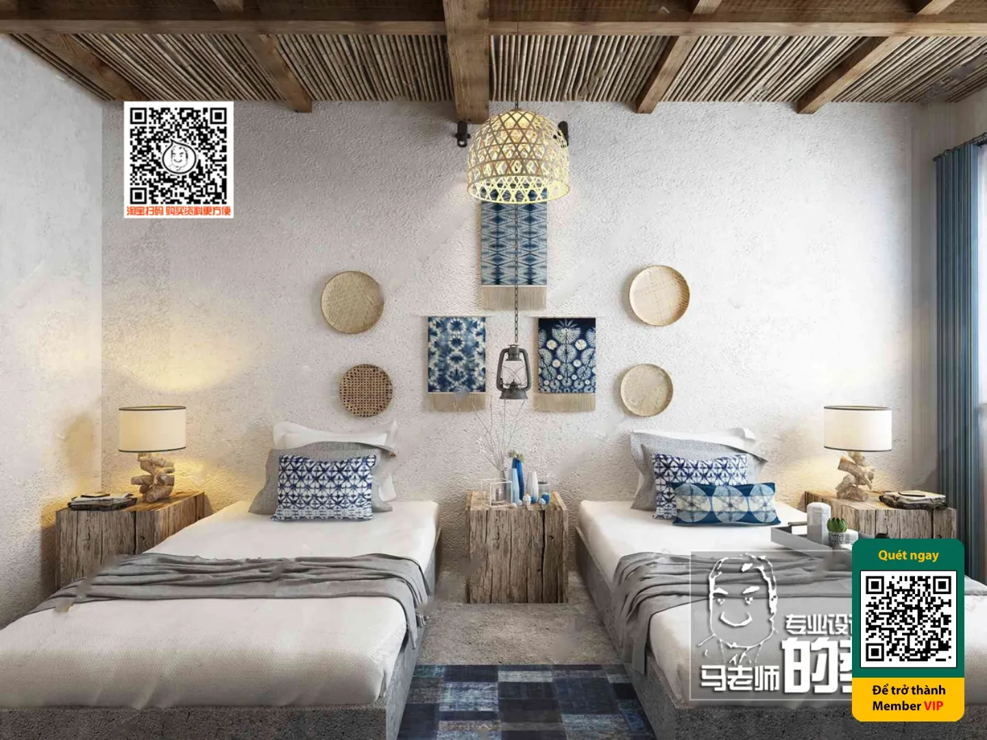 3D SCENES – WABI SABI STYLE – VRAY / CORONA – 3D MODEL – 5958