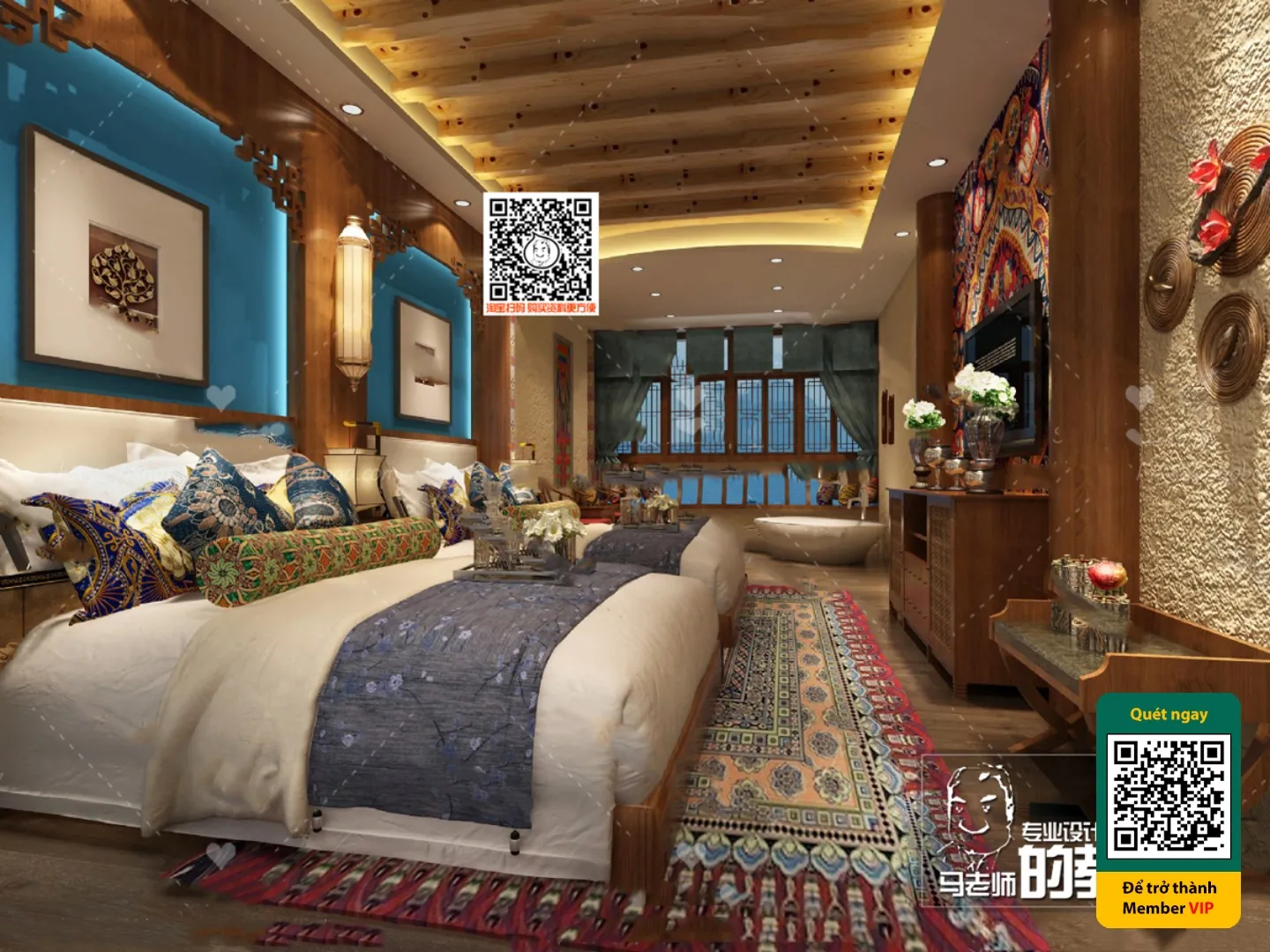 3D SCENES – WABI SABI STYLE – VRAY / CORONA – 3D MODEL – 5963