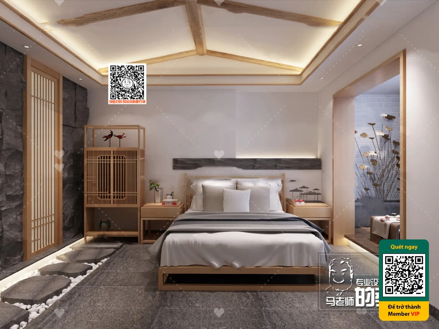 3D SCENES – WABI SABI STYLE – VRAY / CORONA – 3D MODEL – 5969