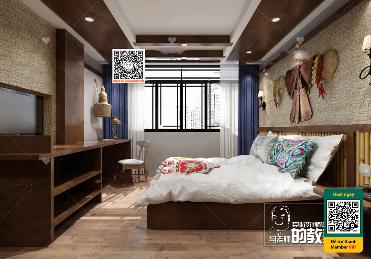 3D SCENES – WABI SABI STYLE – VRAY / CORONA – 3D MODEL – 5972