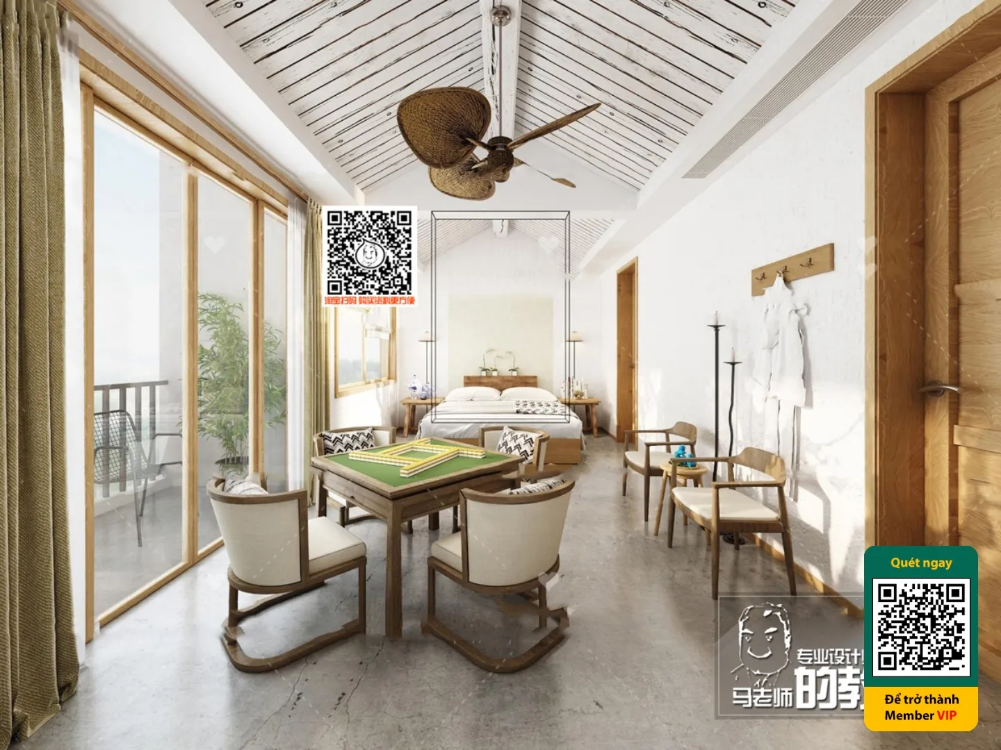 3D SCENES – WABI SABI STYLE – VRAY / CORONA – 3D MODEL – 5978