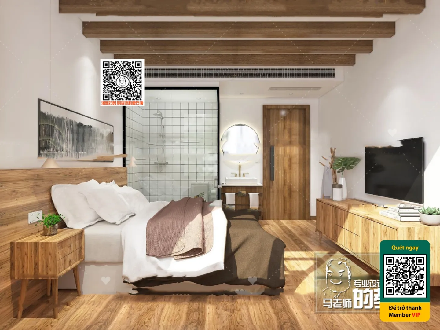 3D SCENES – WABI SABI STYLE – VRAY / CORONA – 3D MODEL – 5986
