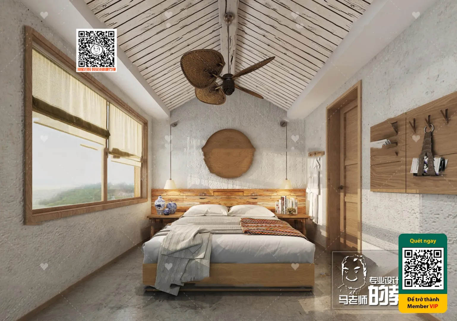 3D SCENES – WABI SABI STYLE – VRAY / CORONA – 3D MODEL – 5991