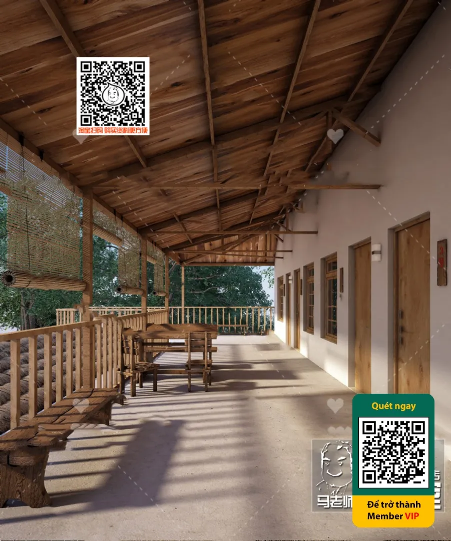 3D SCENES – WABI SABI STYLE – VRAY / CORONA – 3D MODEL – 6011